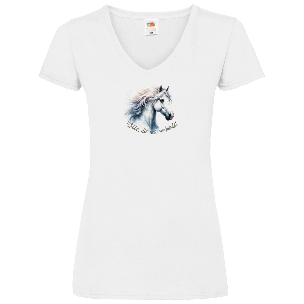 Stille die uns... - V-Shirt für Damen