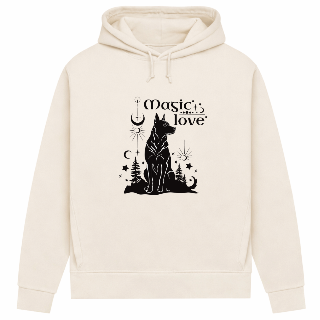Magic Love– Hoodie aus Bio-Baumwolle für Damen