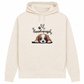 Hundemensch– Hoodie aus Bio-Baumwolle für Damen