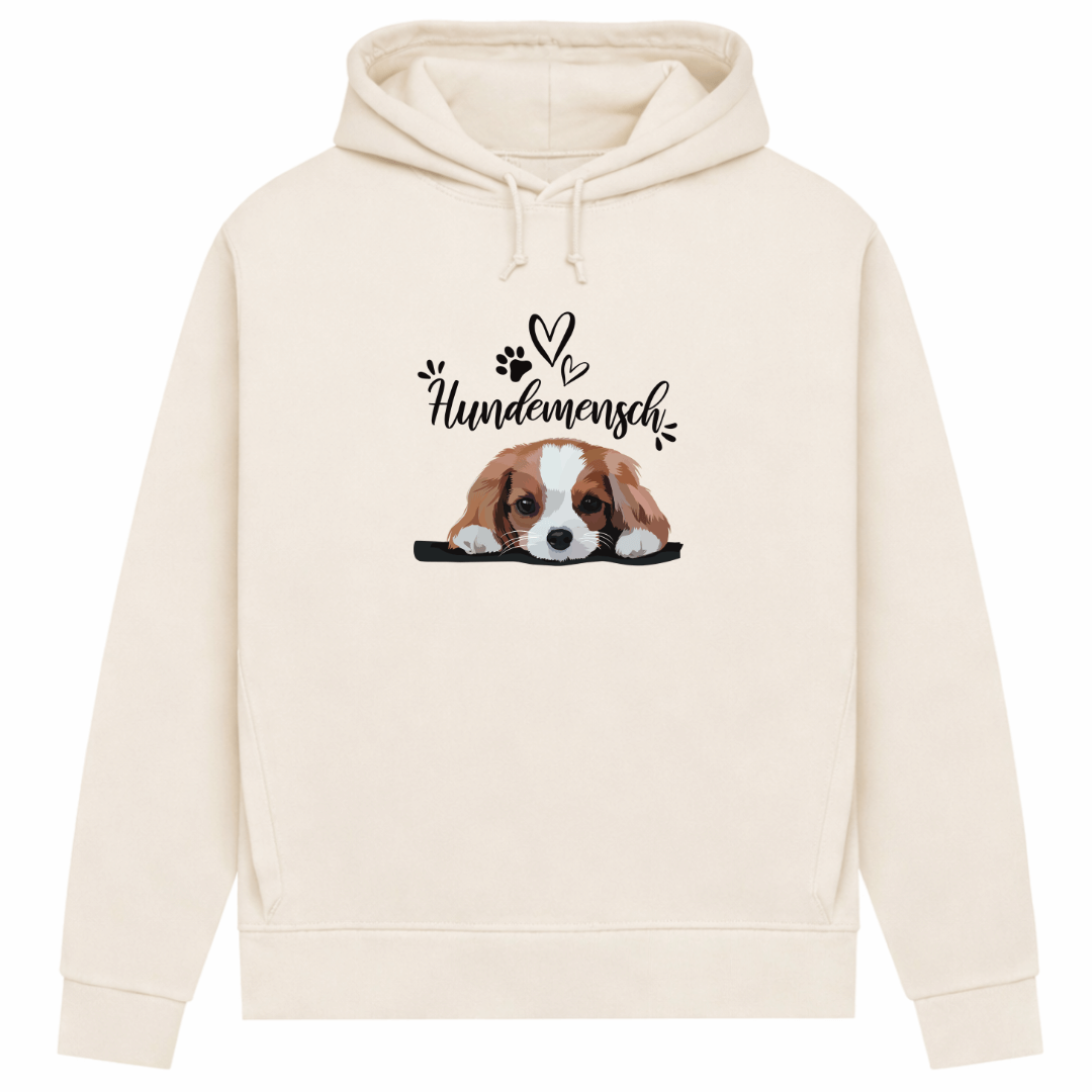 Hundemensch– Hoodie aus Bio-Baumwolle für Damen