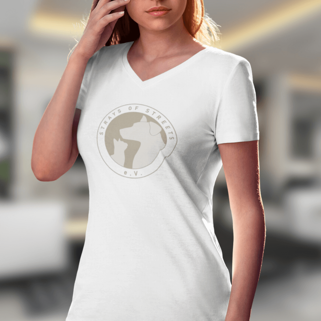 Strays of Streets - V-Shirt für Damen