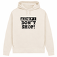 Adopt don't shop– Hoodie aus Bio-Baumwolle für Damen