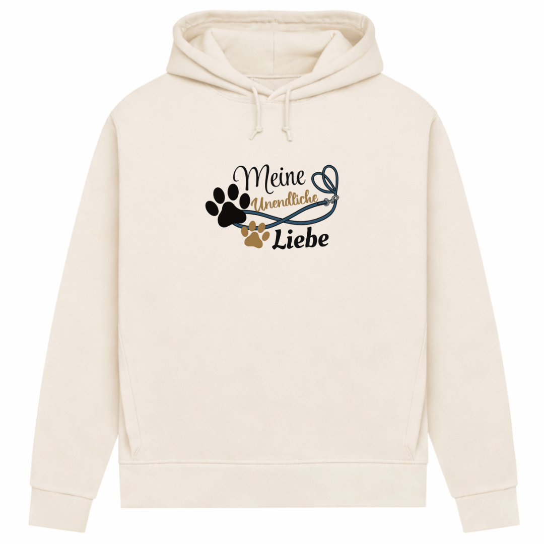 Unendlich – Hoodie aus Bio-Baumwolle für Damen