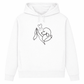 Pudelliebe – Hoodie aus Bio-Baumwolle für Damen
