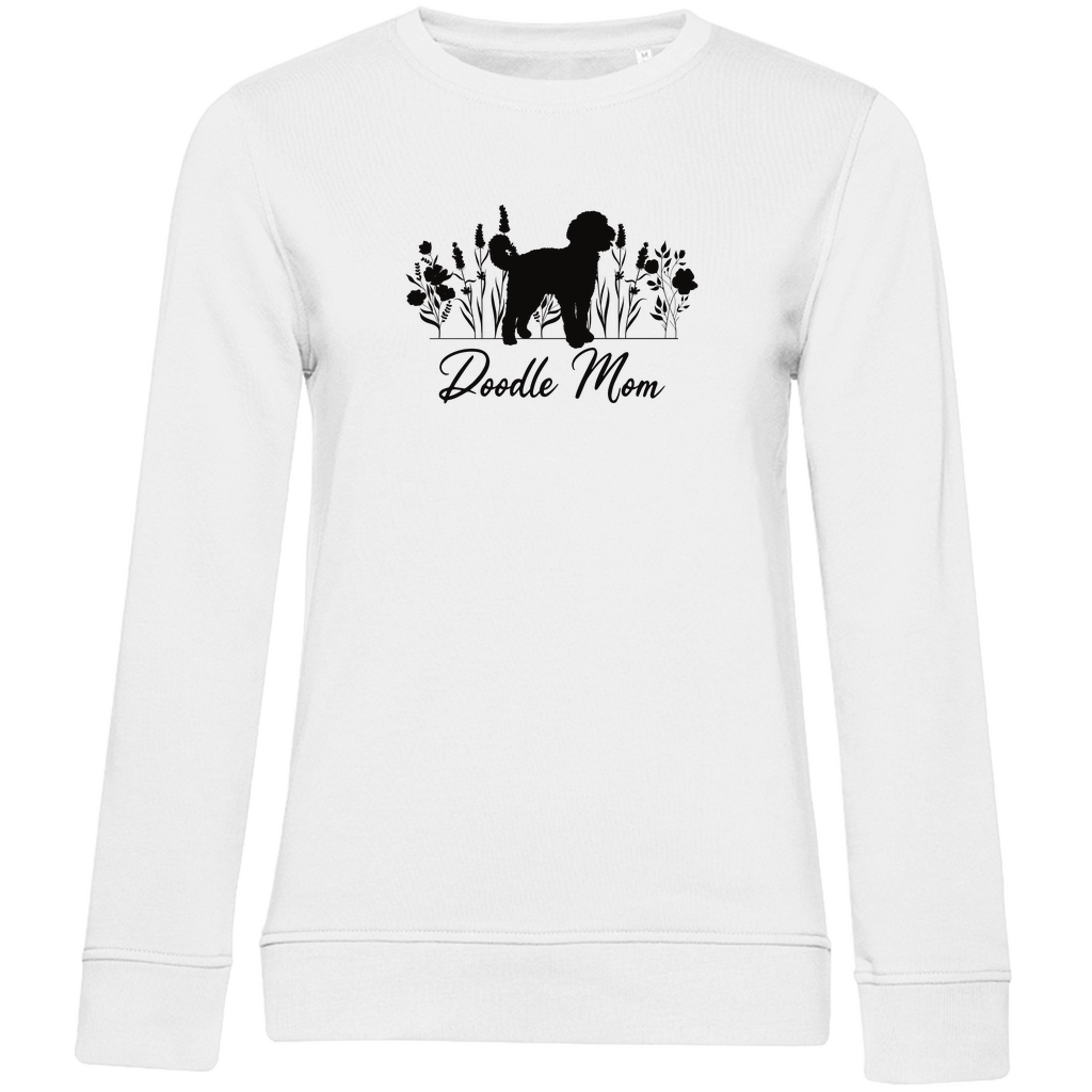 Sweatshirt Doodle Mom - Bio-Sweatshirt für Damen