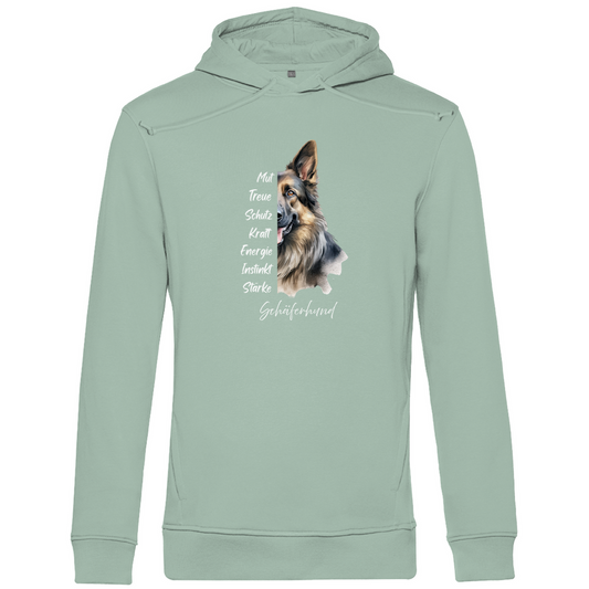 Schäferhund - Bio-Hoodie für Herren