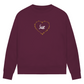 Pfötchenherz - Bio-Sweatshirt für Damen