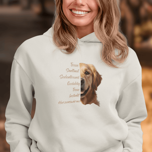 Golden Retriever - Bio-Hoodie für Damen