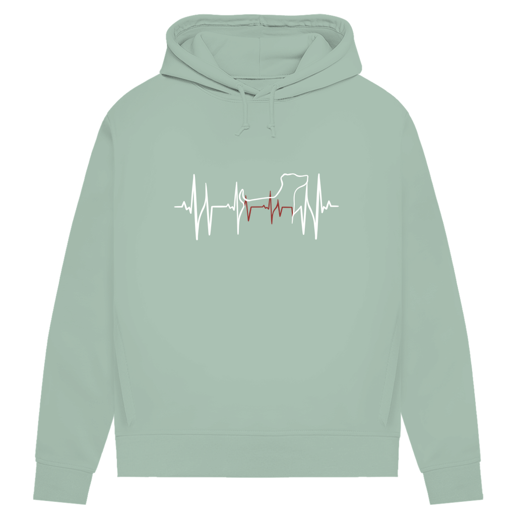 Lebenslinie- Bio-Hoodie für Damen