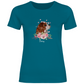 Flower Cavalier King Charles - T-Shirt für Damen-Dein Wunschtext