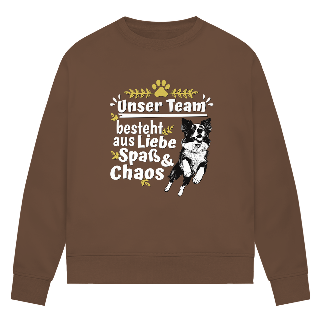 Unser Team - Bio-Sweatshirt für Damen