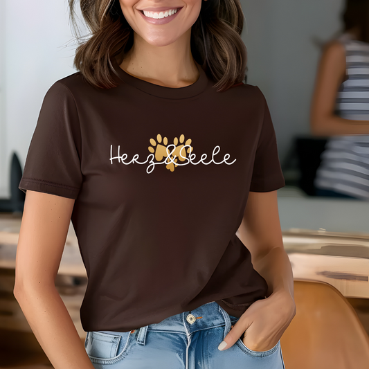 Herz und Seele - T-Shirt für Damen