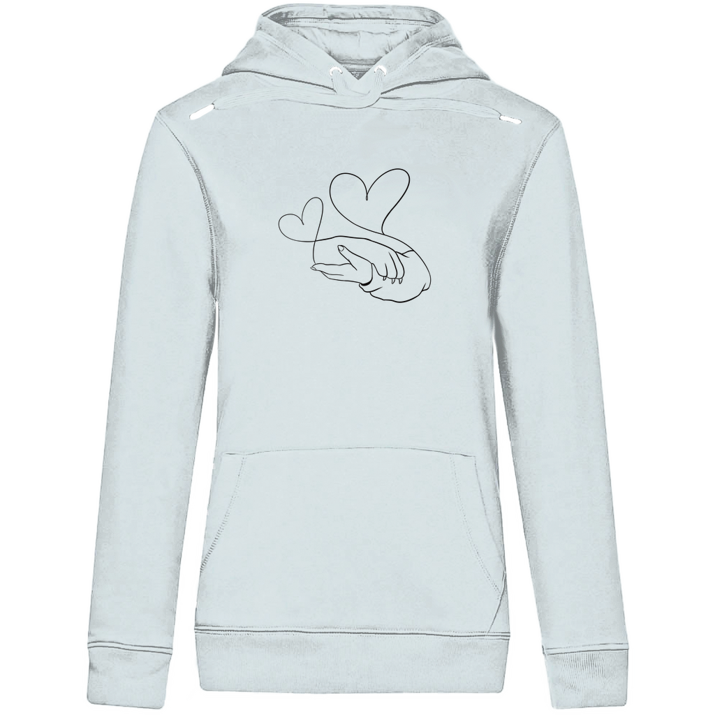 Pakt der Liebe - Bio-Hoodie für Damen