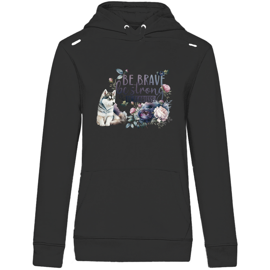 Be Strong - Bio-Hoodie für Damen