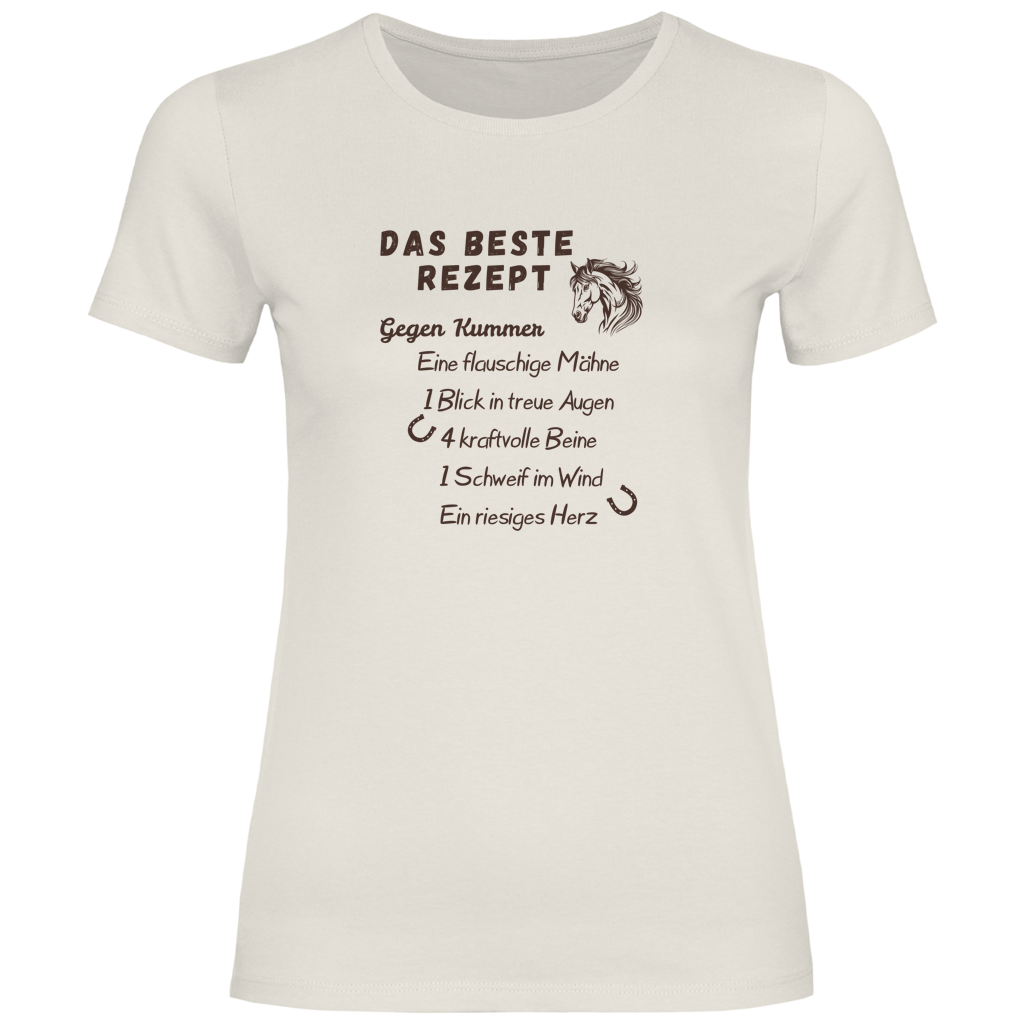 Rezept - T-Shirt für Damen