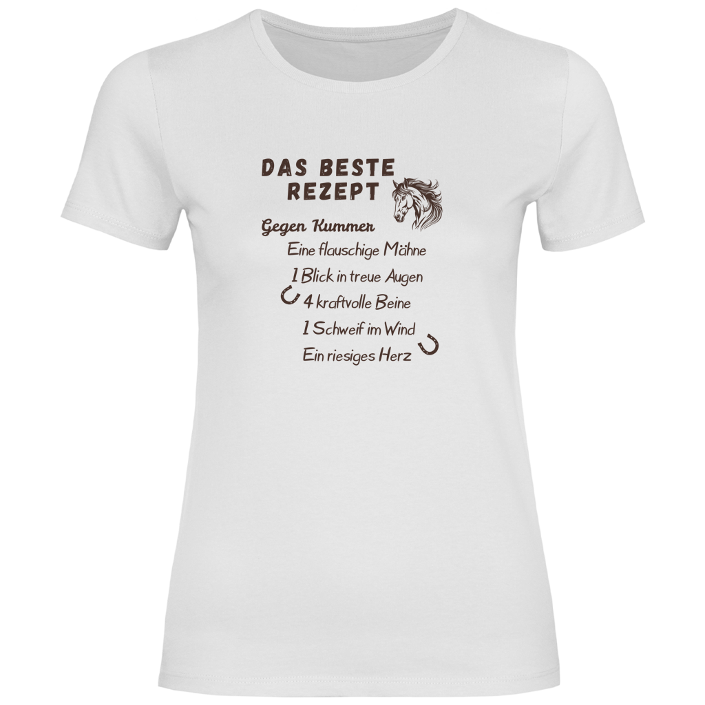 Rezept - T-Shirt für Damen