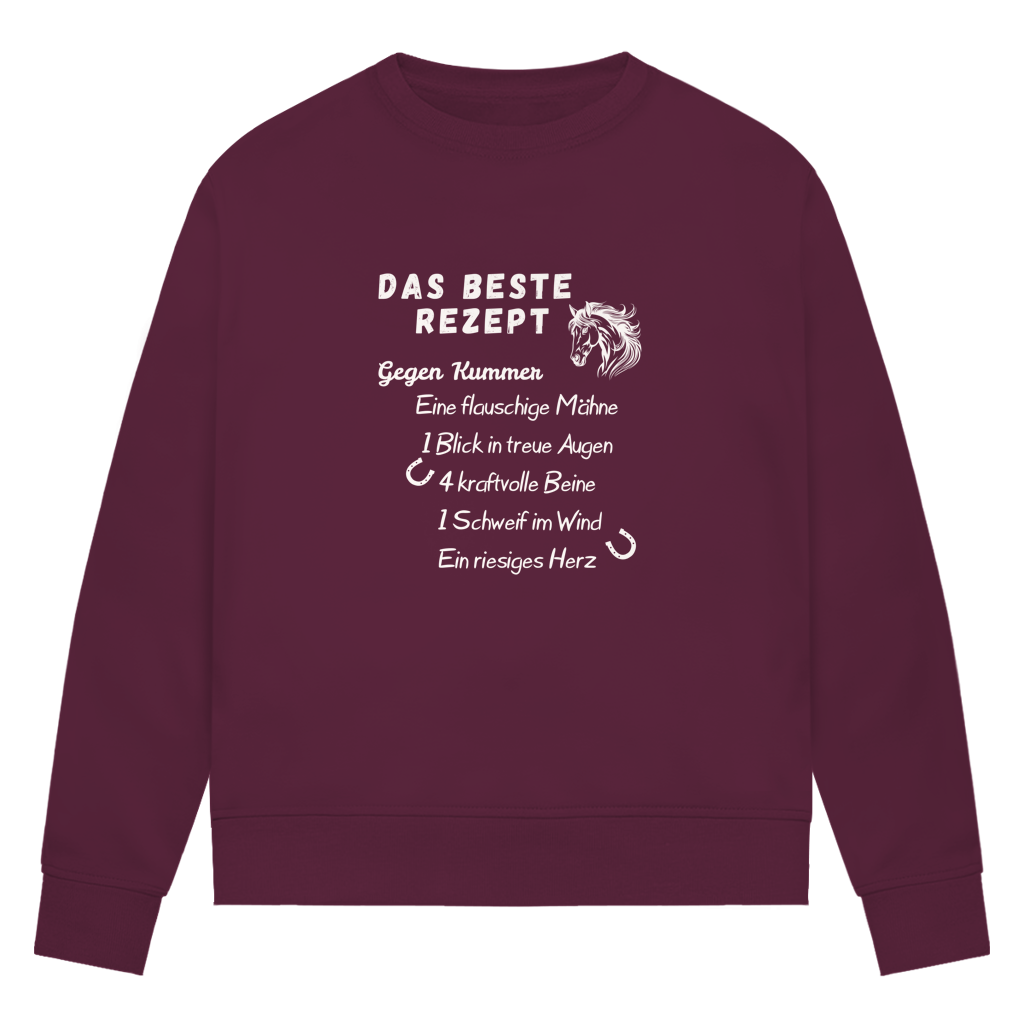 Rezept - Bio-Sweatshirt für Damen