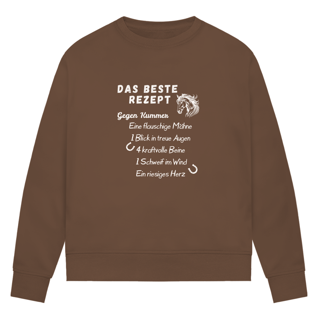 Rezept - Bio-Sweatshirt für Damen