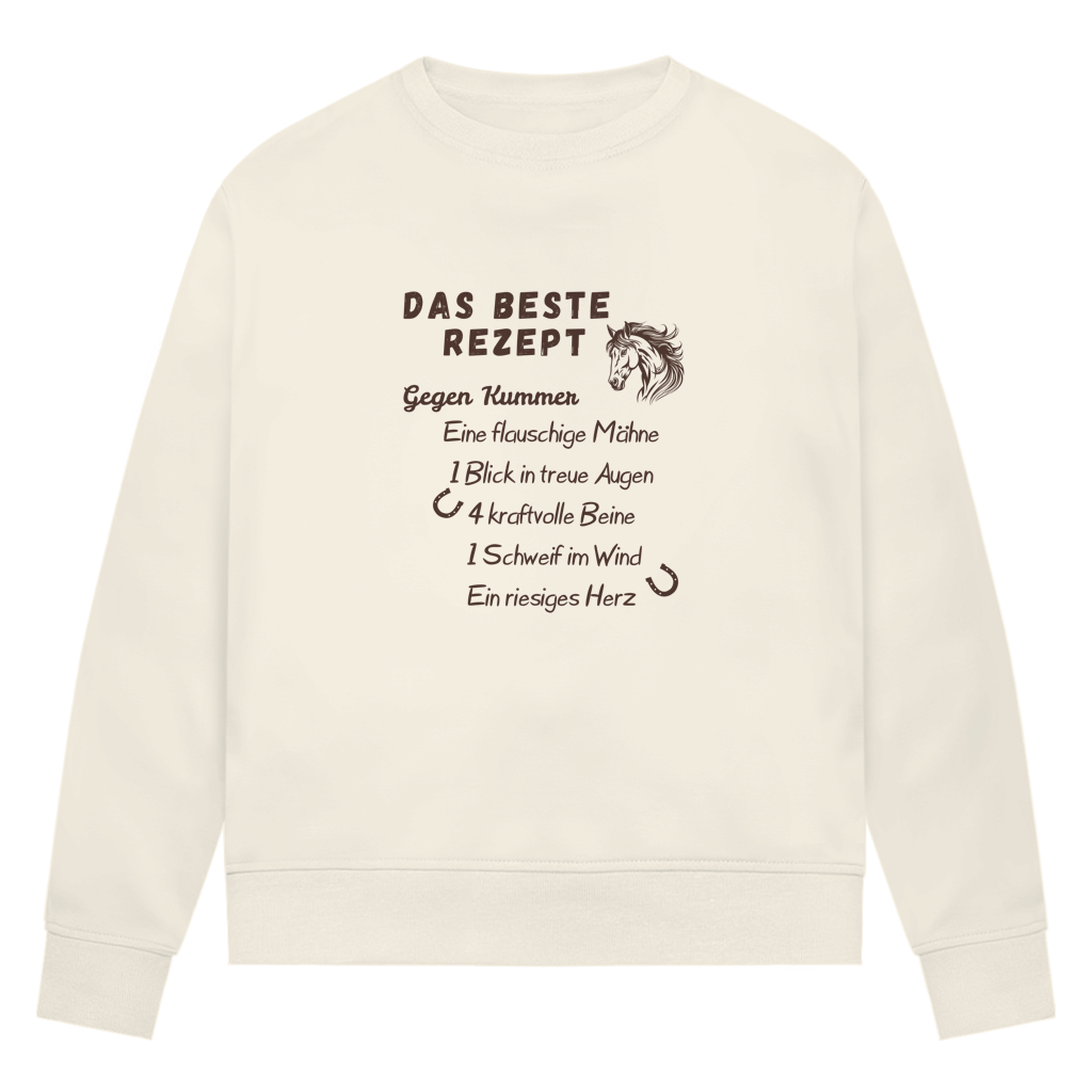 Rezept - Bio-Sweatshirt für Damen