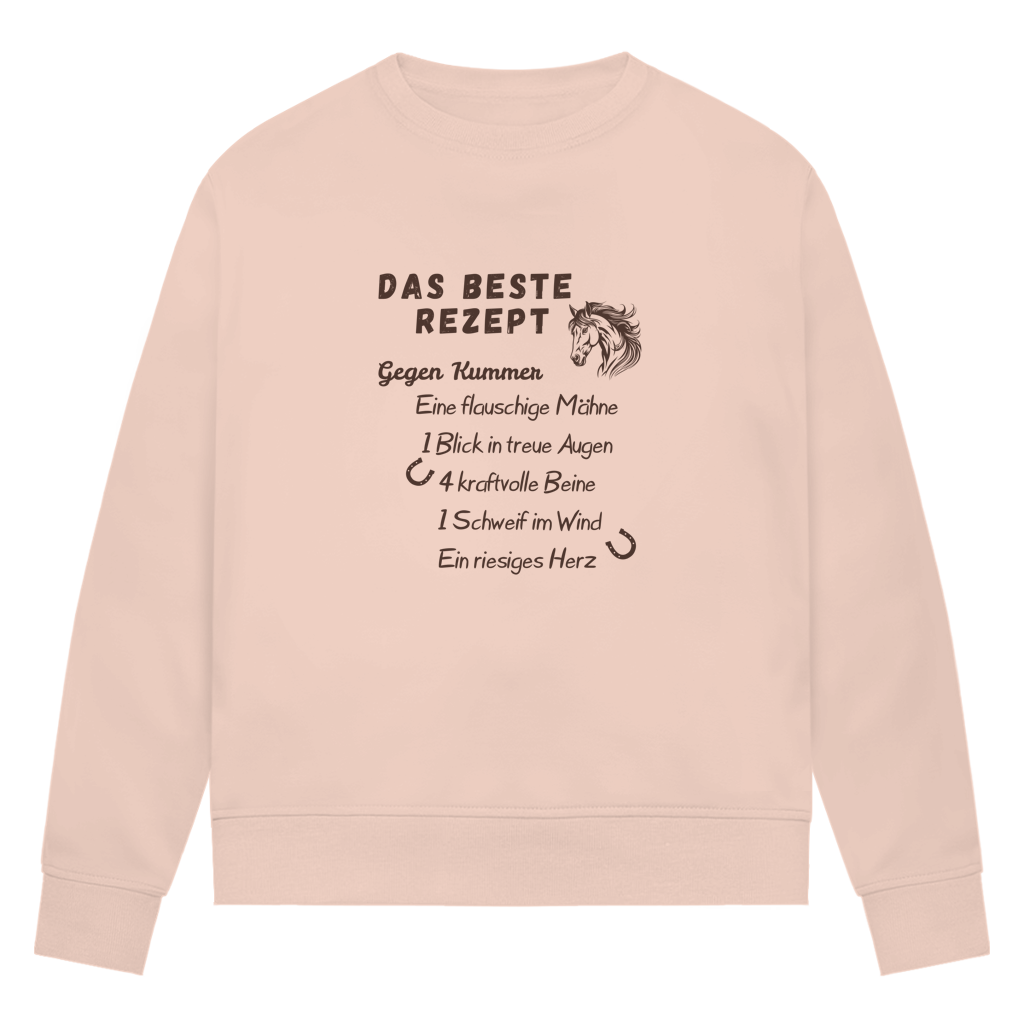 Rezept - Bio-Sweatshirt für Damen