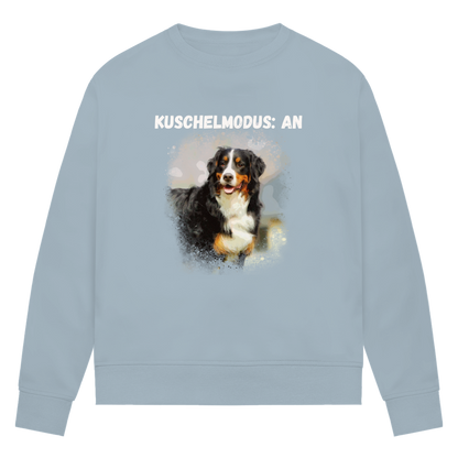 Dein Foto & Dein Text - Bio-Sweatshirt für Damen