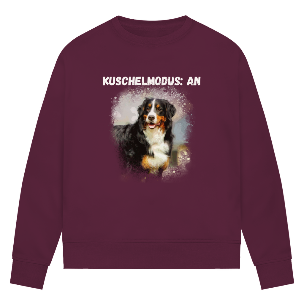 Dein Foto & Dein Text - Bio-Sweatshirt für Damen