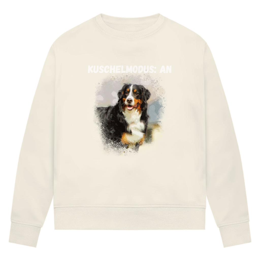 Dein Foto & Dein Text - Bio-Sweatshirt für Damen