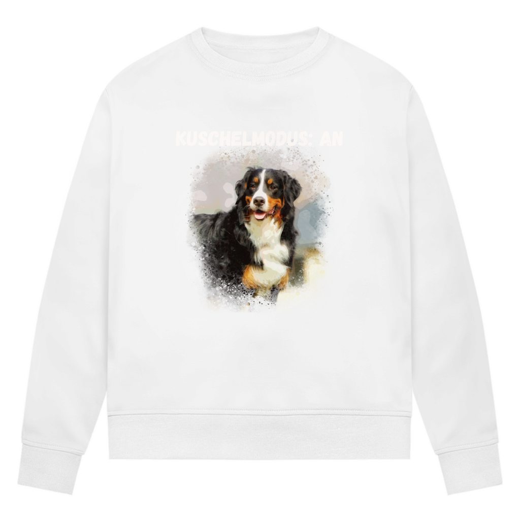 Dein Foto & Dein Text - Bio-Sweatshirt für Damen