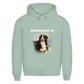 Dein Foto & Dein Text - Bio-Hoodie für Herren