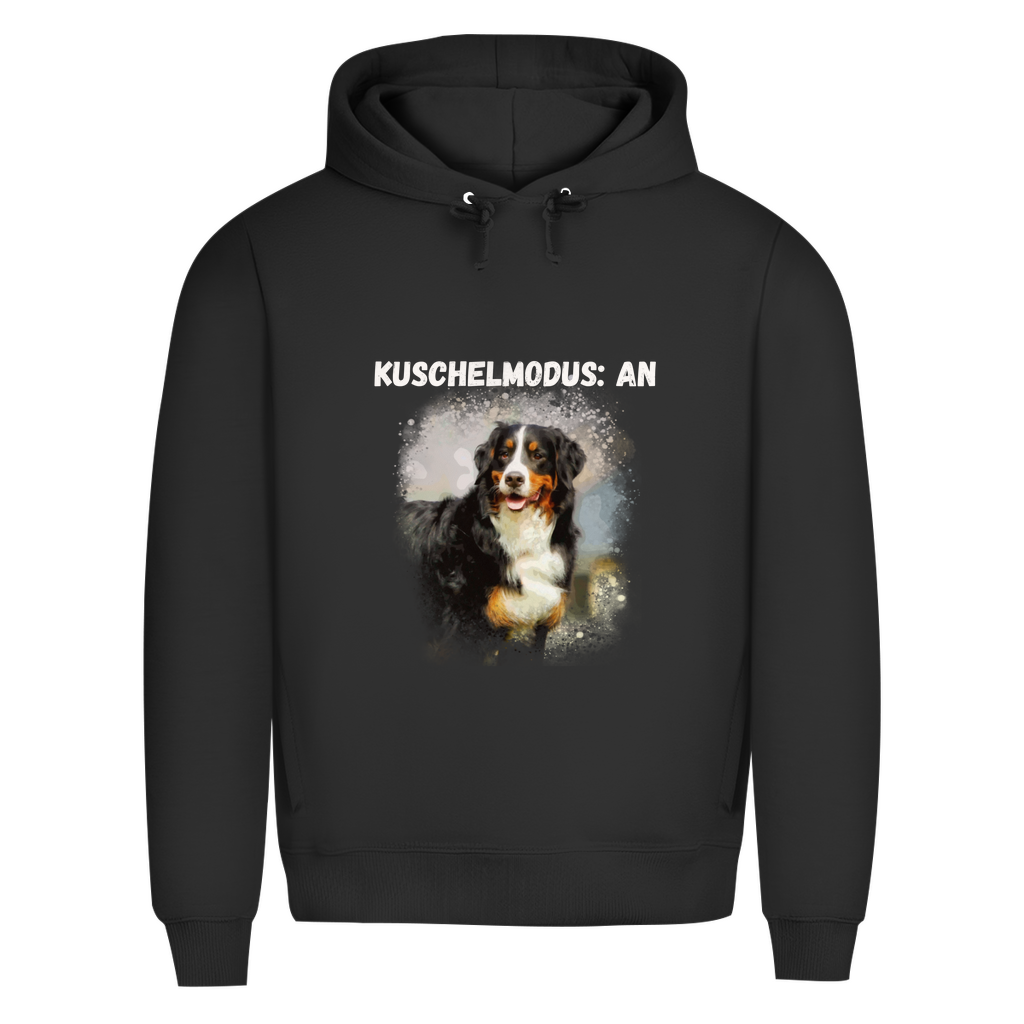 Dein Foto & Dein Text - Bio-Hoodie für Herren