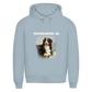 Dein Foto & Dein Text - Bio-Hoodie für Herren