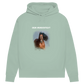 Dein Foto & Dein Text - Bio-Hoodie für Damen