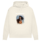 Dein Foto & Dein Text - Bio-Hoodie für Damen