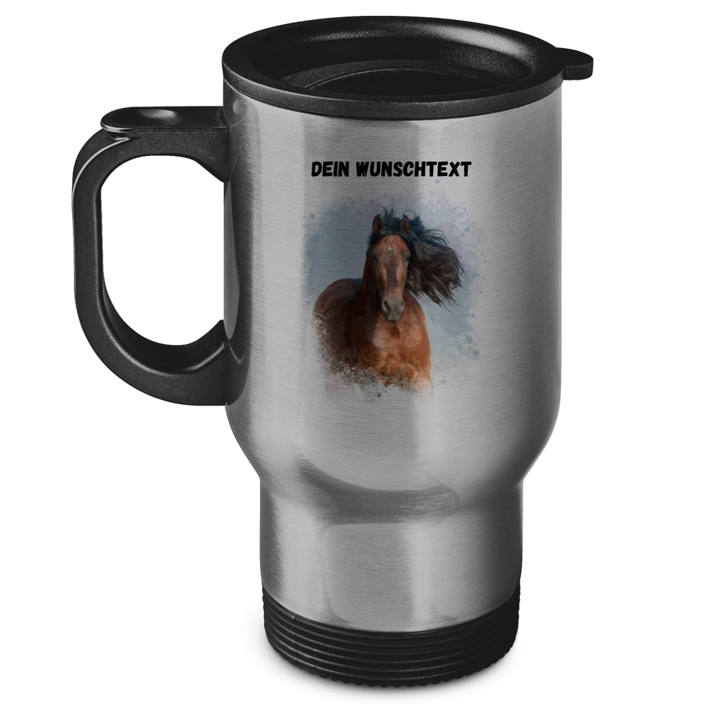 Edelstahl-Thermobecher - Dein Foto & Dein Text