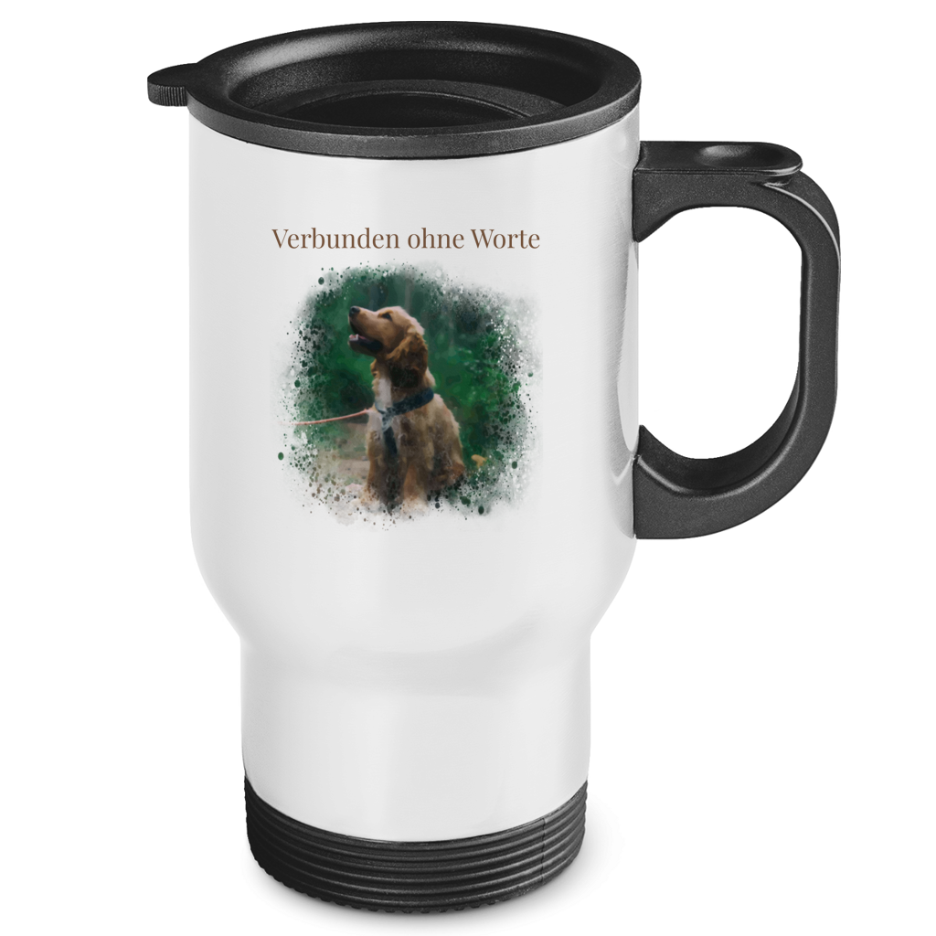 Edelstahl-Thermobecher Dein Foto & Dein Text