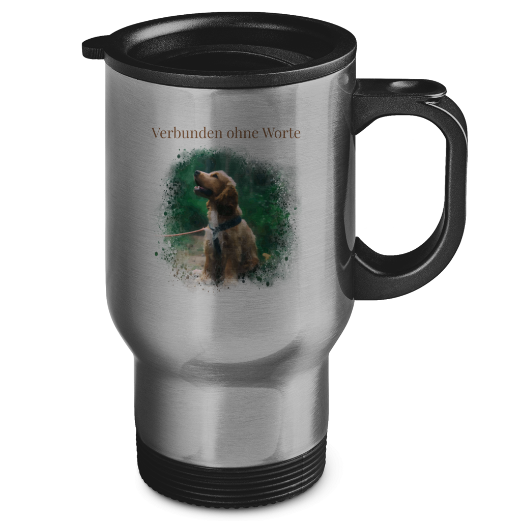 Edelstahl-Thermobecher Dein Foto & Dein Text