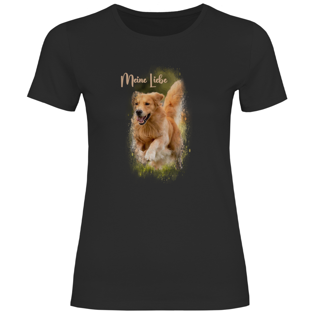 Dein Foto & Dein Text - T-Shirt für Damen