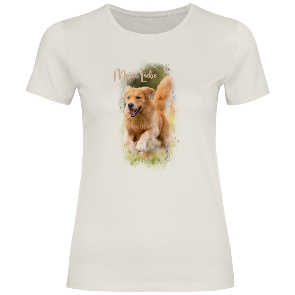 Dein Foto & Dein Text - T-Shirt für Damen