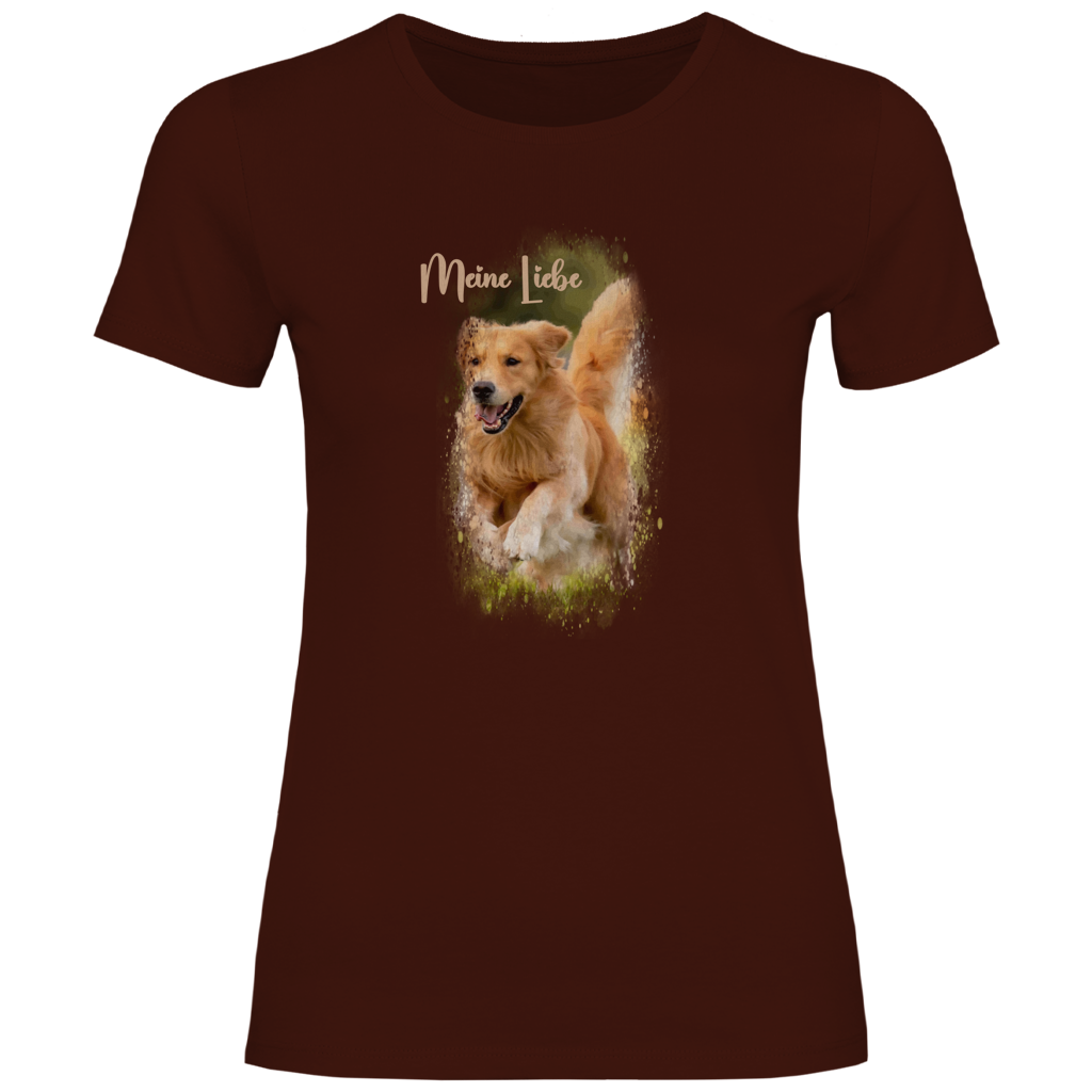 Dein Foto & Dein Text - T-Shirt für Damen