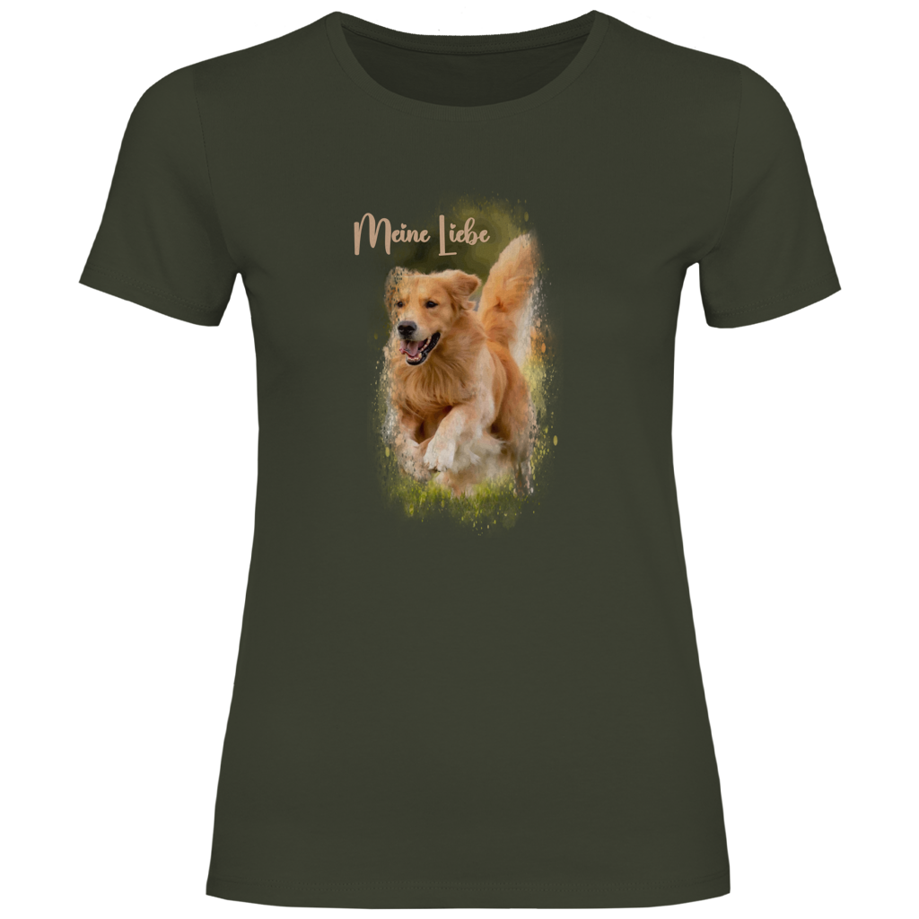 Dein Foto & Dein Text - T-Shirt für Damen