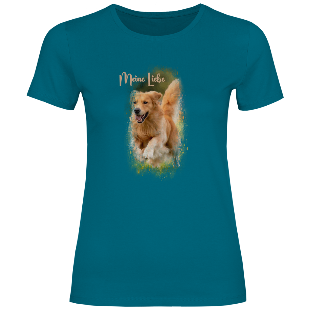 Dein Foto & Dein Text - T-Shirt für Damen