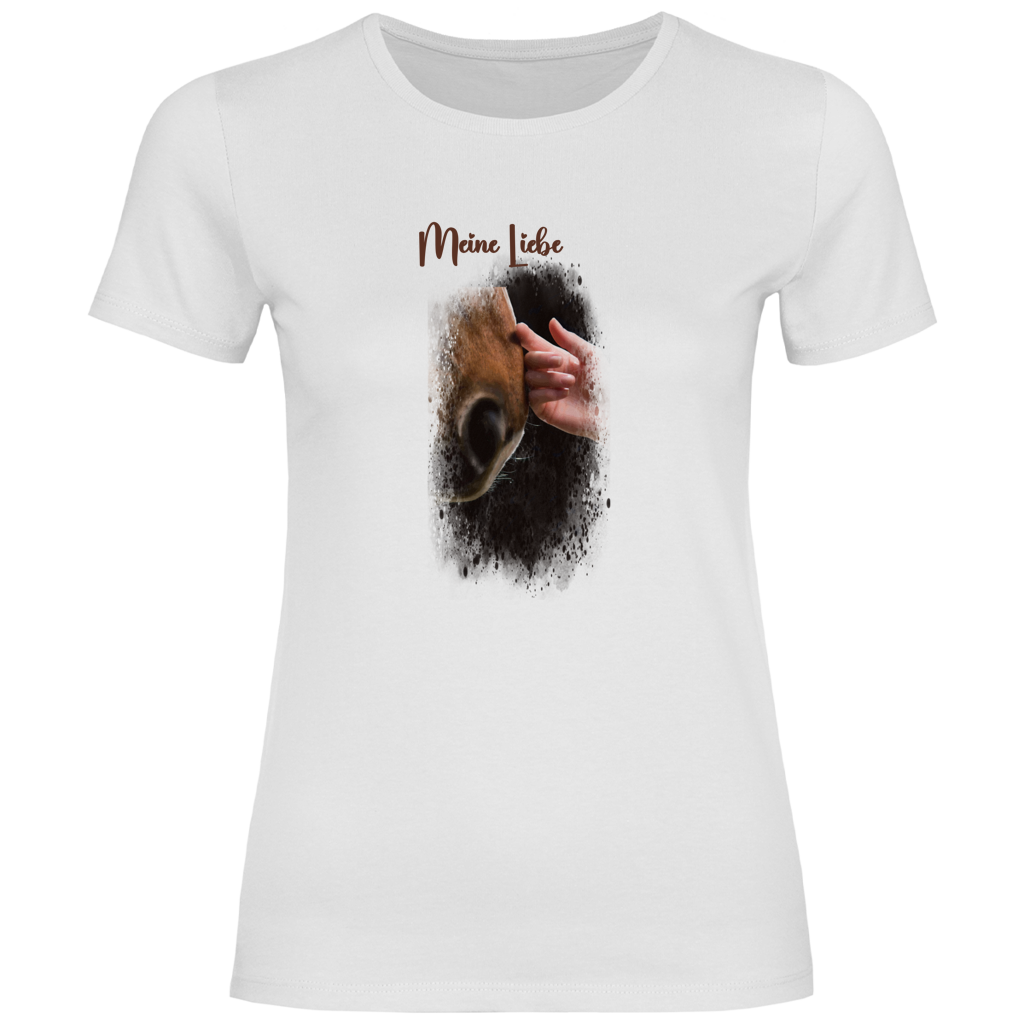 Dein Foto & Dein Wunschtext - T-Shirt für Damen