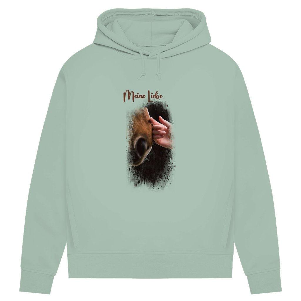 Dein Foto & Dein Text - Bio-Hoodie für Damen
