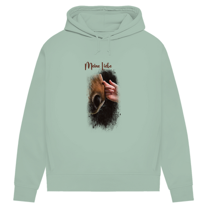 Dein Foto & Dein Text - Bio-Hoodie für Damen