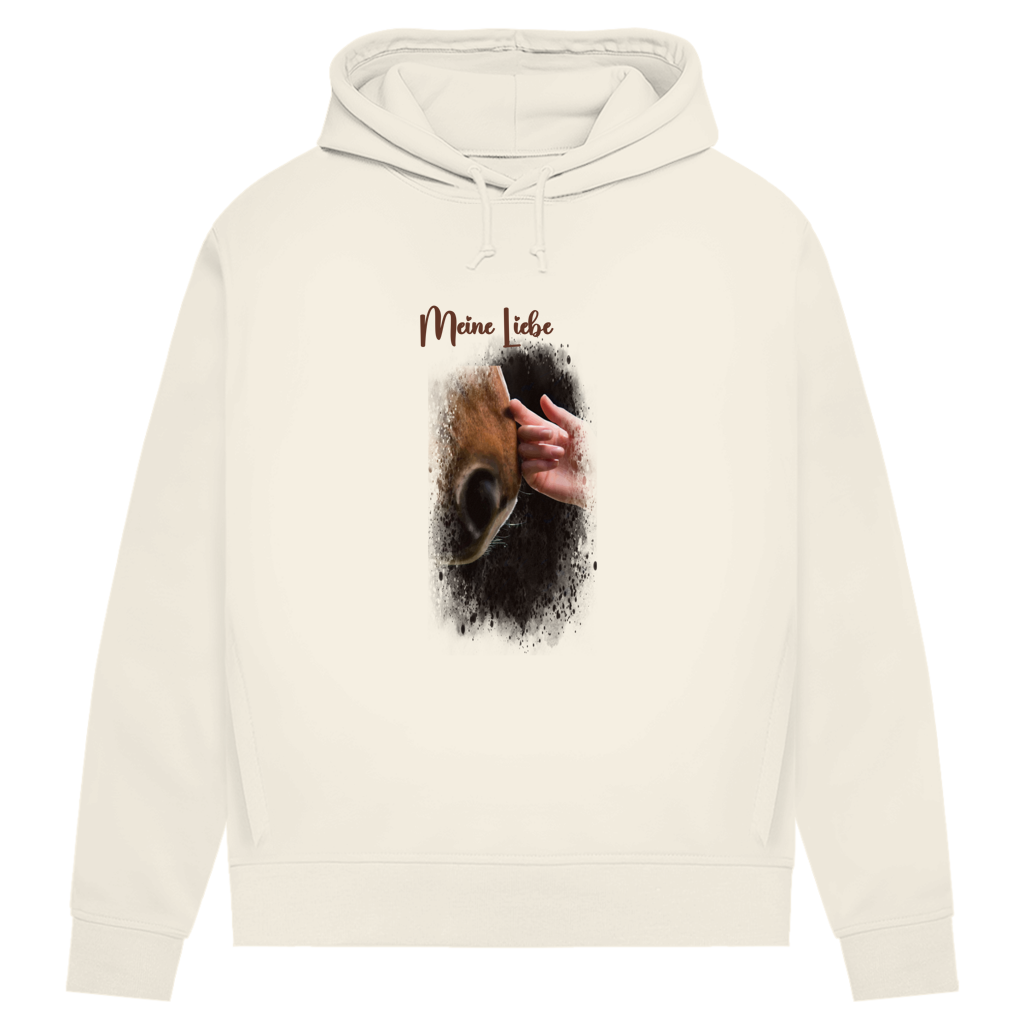 Dein Foto & Dein Text - Bio-Hoodie für Damen