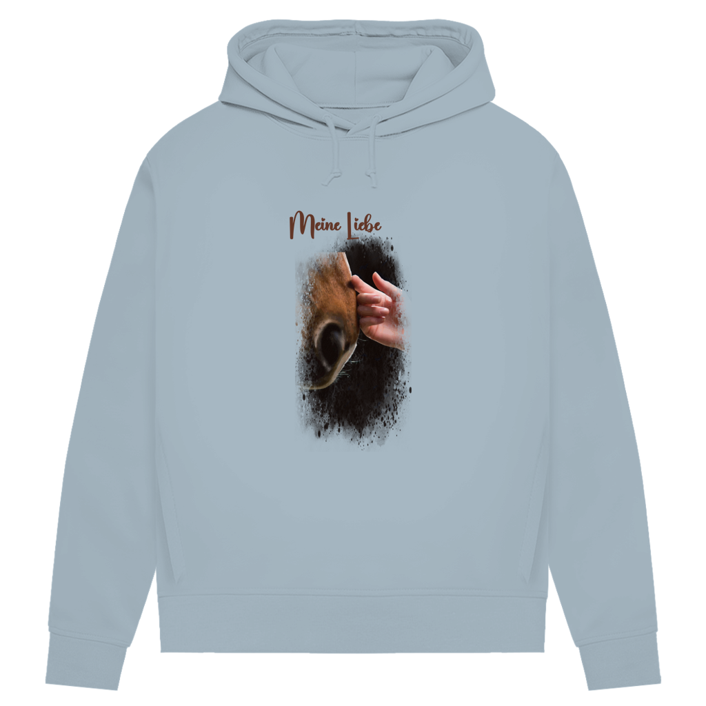 Dein Foto & Dein Text - Bio-Hoodie für Damen