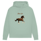 Personalisierter Damen Hoodie mit Pferdemotiv | Hintergrund wird entfernt