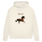 Personalisierter Damen Hoodie mit Pferdemotiv | Hintergrund wird entfernt