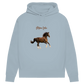 Personalisierter Damen Hoodie mit Pferdemotiv | Hintergrund wird entfernt