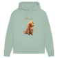 Personalisierter Damen Hoodie mit Hundemotiv | Hintergrund wird entfernt